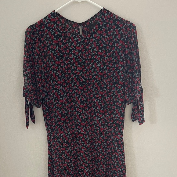 Reformation Amsterdam Long Dress - Size 4 - Floral Print - Picture 5 of 7